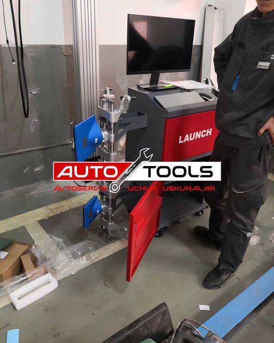 Развал схождение Launch X-831E | Стенд развал схождения Launch - 3D