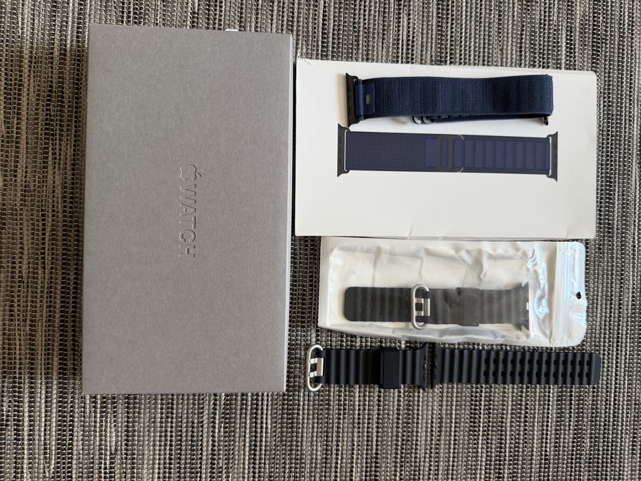 Apple Watch Ultra 3  IMPECABIL (Black Titanium 49mm, Cellular) - iSTYLE + Factură