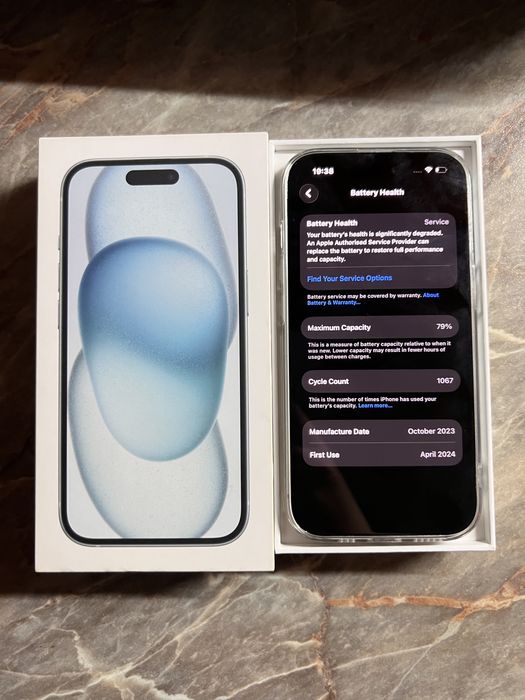 iPhone 15 128GB Blue