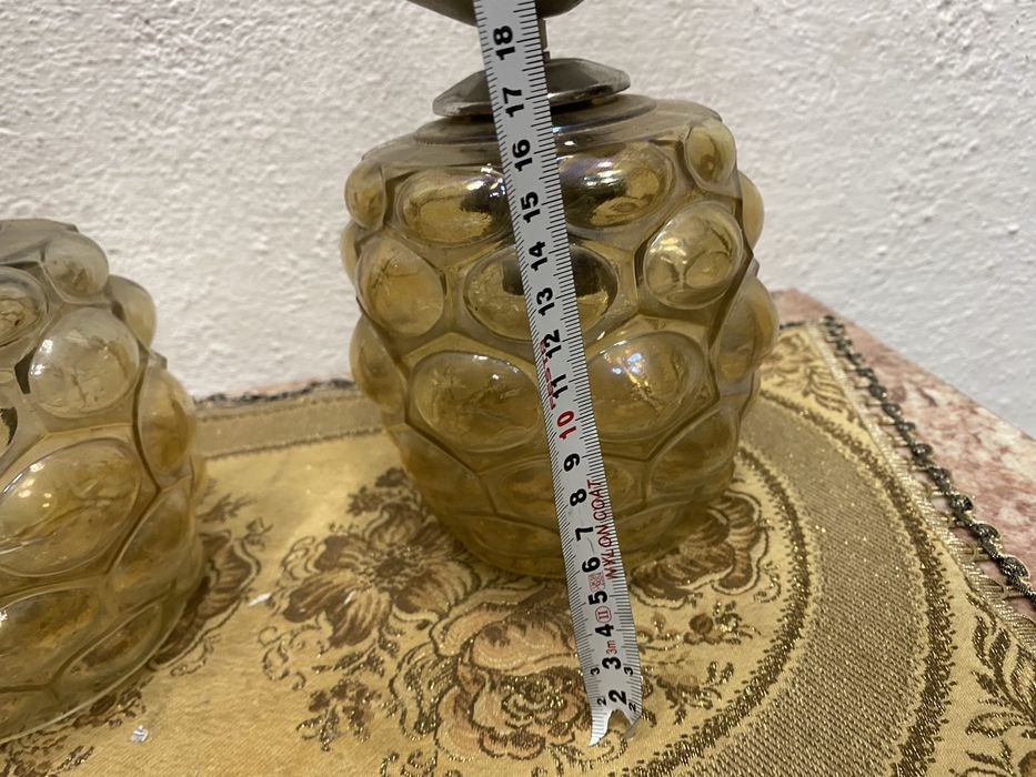 Чифт немски лампи винтидж полилей