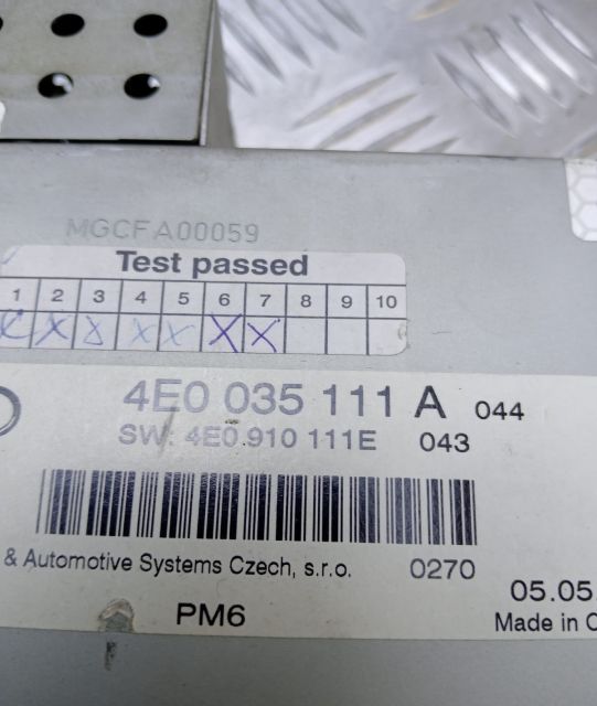 Magazie CD 4e0035111a Audi A8 D3/4E seria