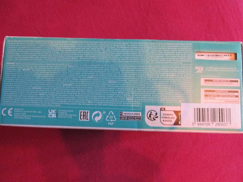 Consola Nintendo Switch Lite  Turcoaz   NOUA