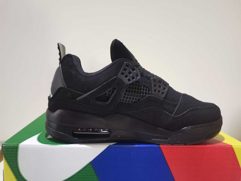 Jordan 4 Black Cat Retro nou 36-44 [Verificare Colet]