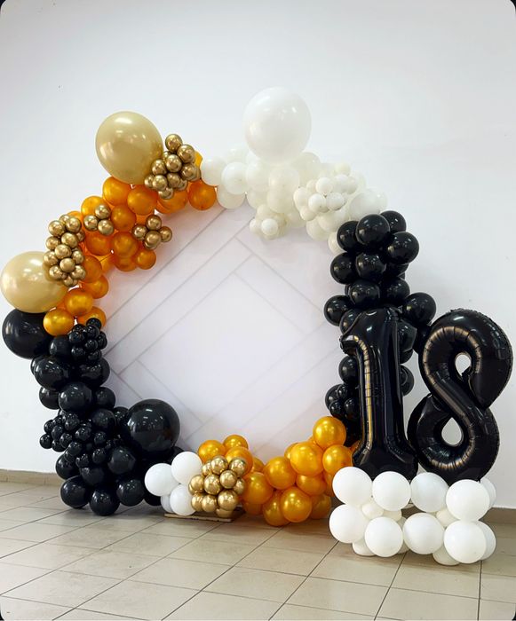 Arcada baloane botez/ nunta/ majorat- arcada deschidere magazin