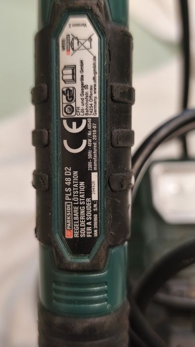 Statie de lipit reglabila Parksida PLS 48 D2 folosita, functionala