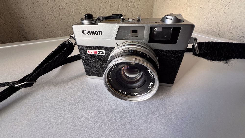Canon Canonet GIII QL17 + 40mm f/1.7