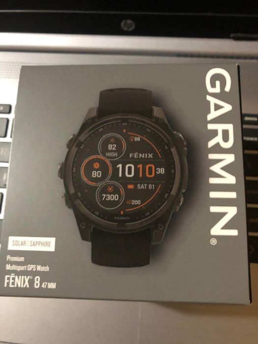 Garmin Fenix 8 Solar 47 мм, чисто нов, БУКВАЛНО