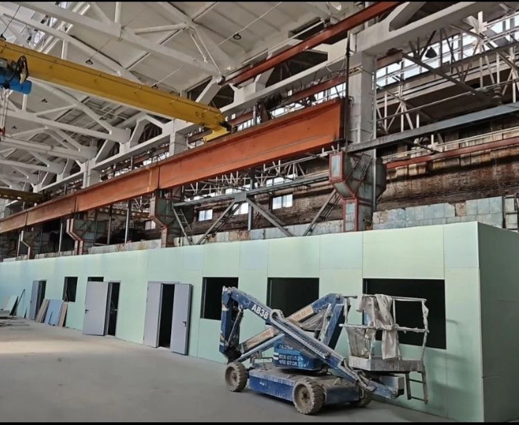 Монтаж перегородок из гипсокартона, гкл