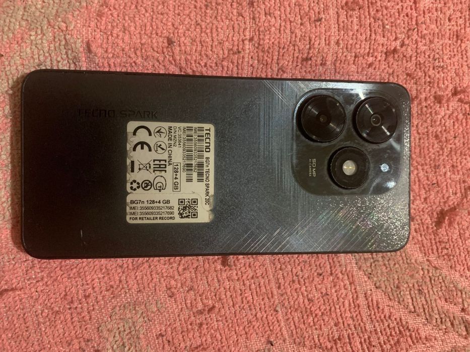 Продам или обменяю Tecno sparck 20c