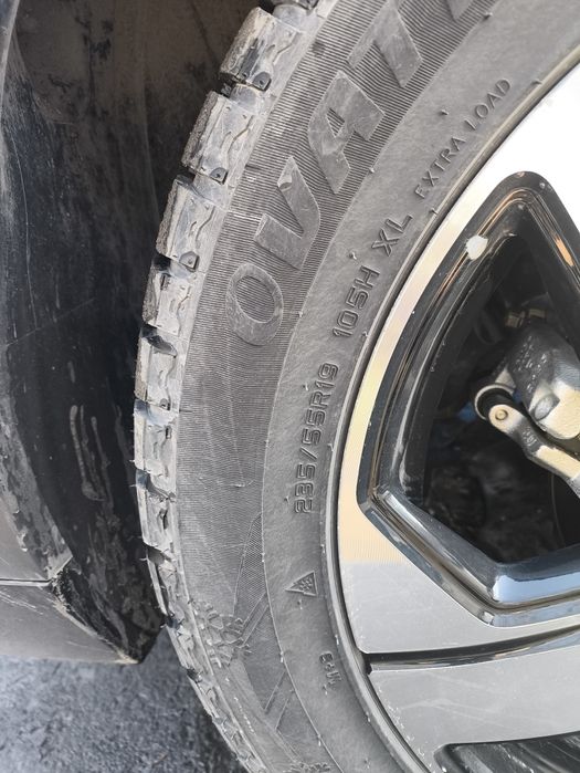 Липучки 235-55 r19.