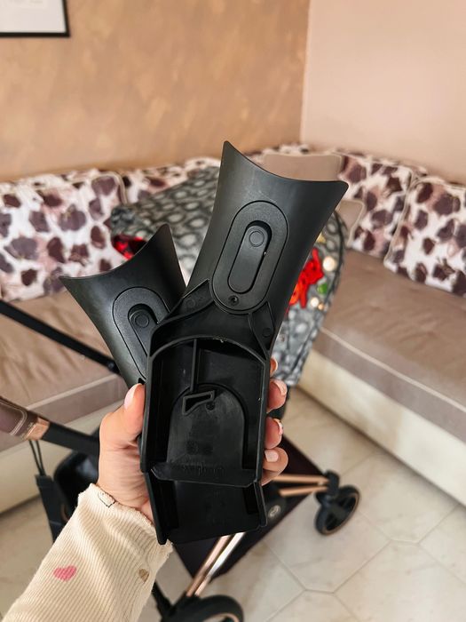 Cybex Priam Rebellious Rose Gold – пълен комплект