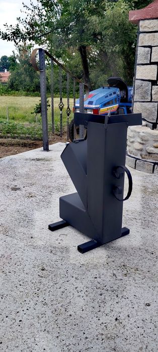 Ракетна печка на дърва