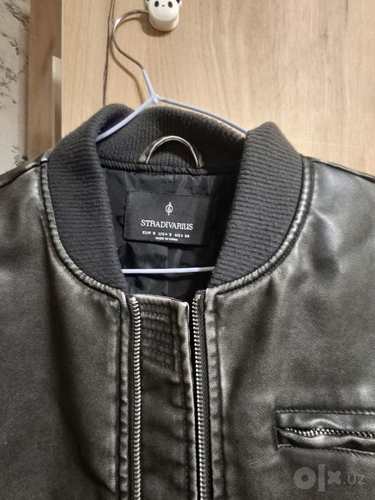 Женская кожаная куртка: Zara и Stradivarius