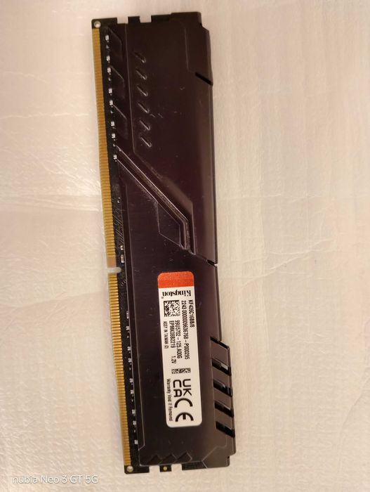 Kingston Fury 8 Gb DDR4, 2666Mhz