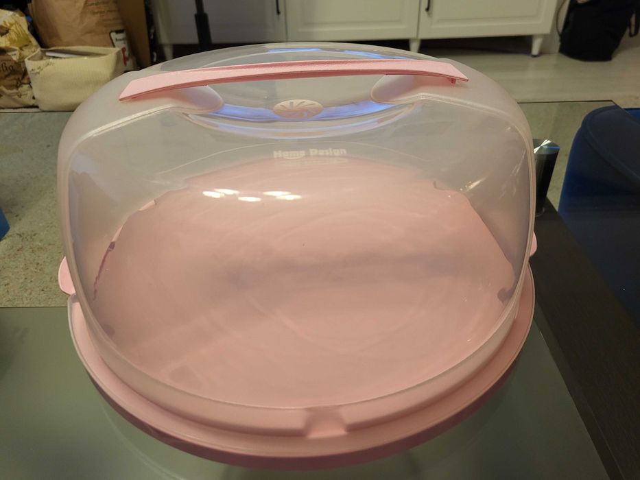 Vesela ikea, roz deschis si gri, ceramica IKEA