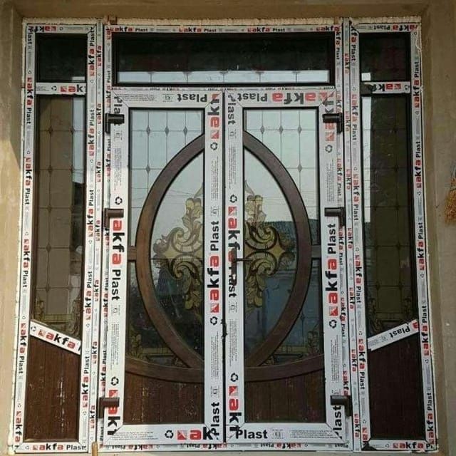 Акфа алимин пластик ешик ром йасап установка  киламиз