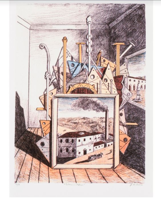 Giorgio de Chirico (1888–1978) Litografie Color 86/99