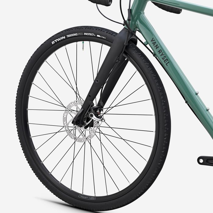 Bicicletă gravel Microshift Acolyte 1x8v, - produs resigilat Decathlon