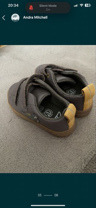 Clarks piele marime 23