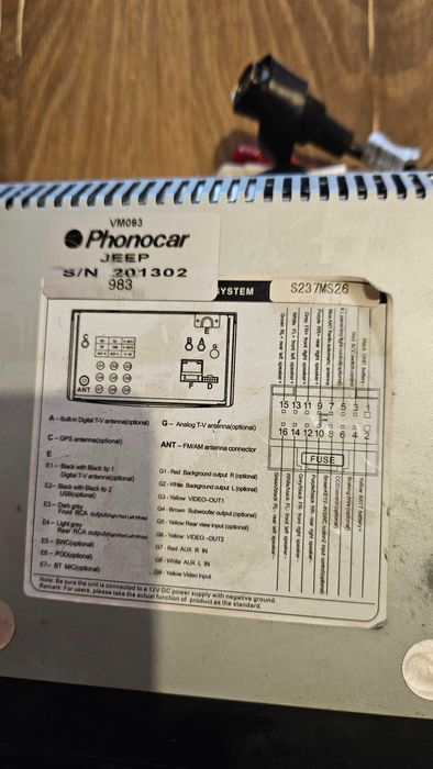 Jeep Phonocar VM093 - Мултимедия за Jeep, Chrysler, Dodge.