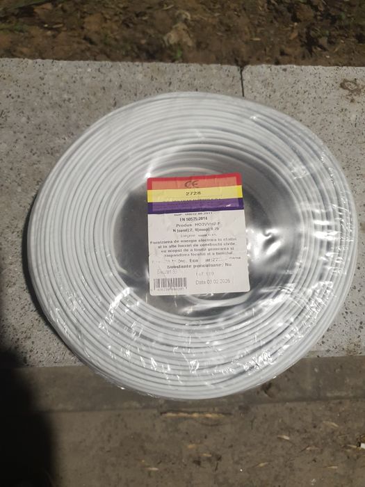 Vand cablu curent 2×0,75