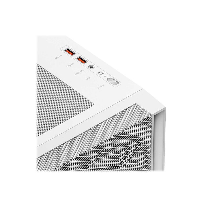 Корпус ATX midi tower PCCooler C3D510 WH ARGB, white