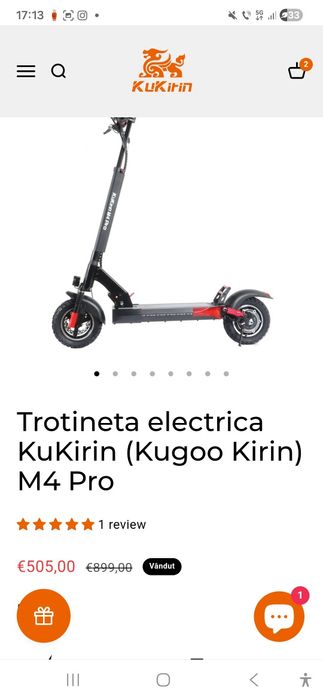 Trotineta Kukirin M4 Pro