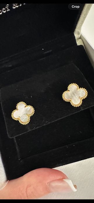 Van cleef гривна , колие , обеци