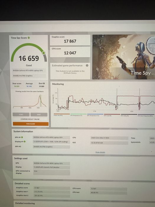 Laptop Asus Zephyrus G16 RTX4090