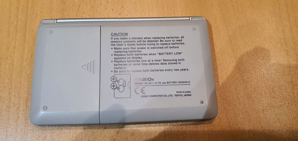 Casio калкулатор органайзер