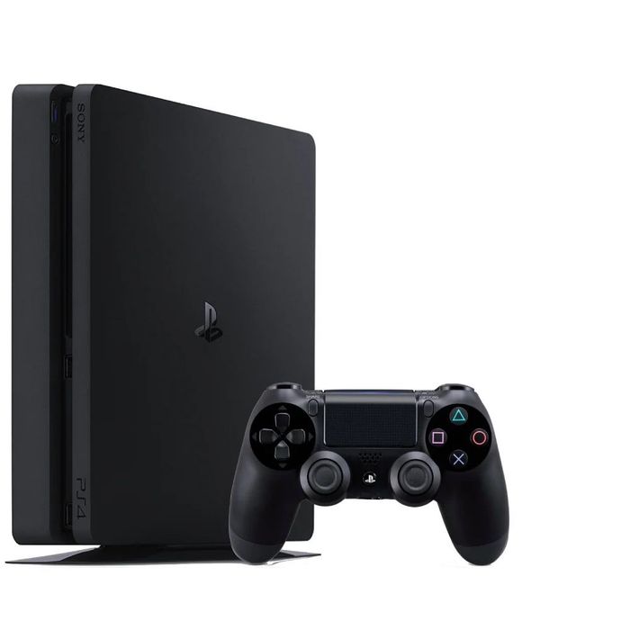 PS4 Slim 500 GB + 3 Jocuri – Gata de joacă!