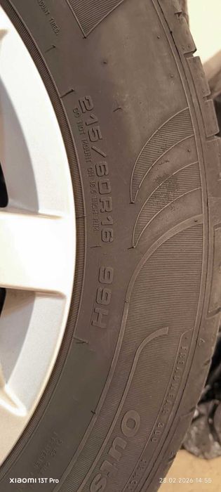 Гуми Fulda 215/60/16 4бр