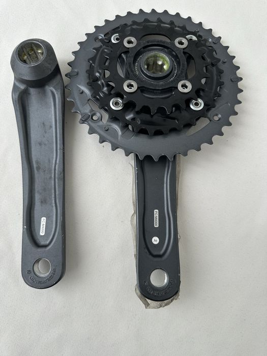 Shimano Alivio fc-m4000-комплект курбели