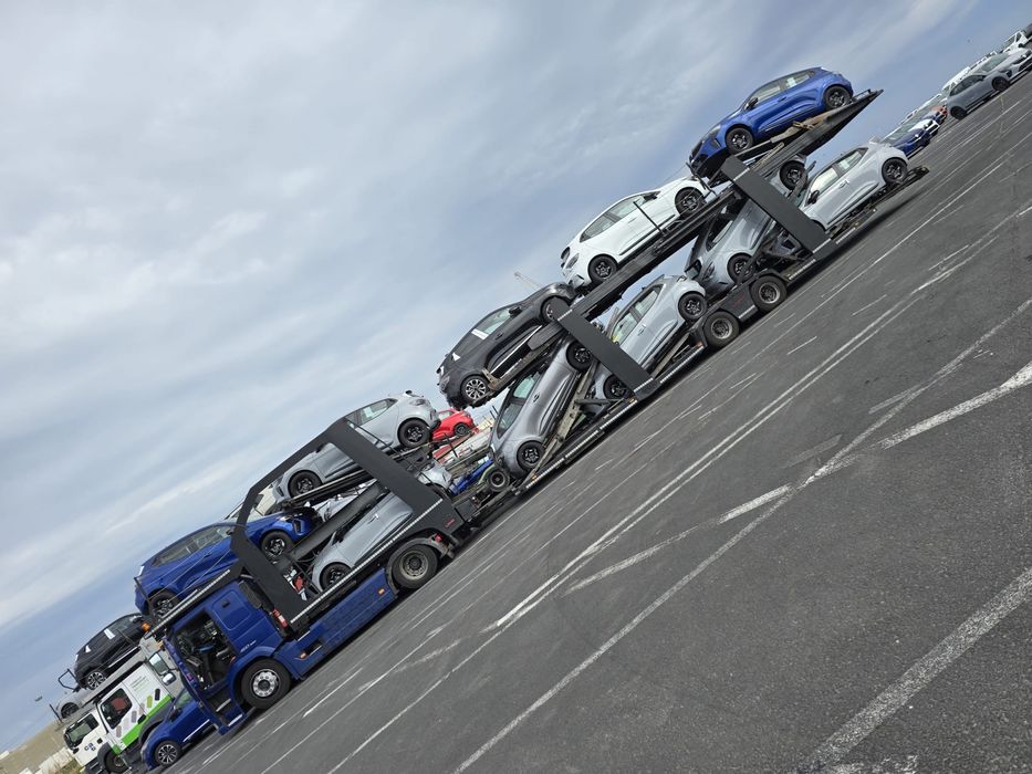 VOLVO FM 460, Remorca Lohr