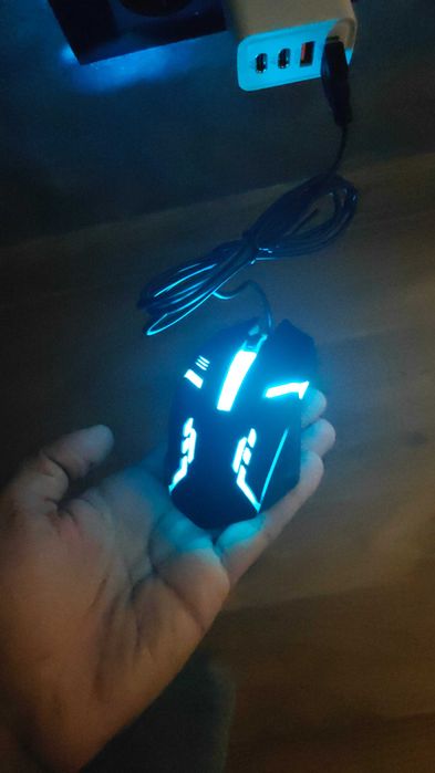 Mouse Gaming X1 cu Fir, RGB, 1200 DPI
