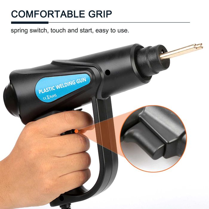 OFERTA Trusa Completa Pistol Lipit Sudat Plastic Profesional +800Capse