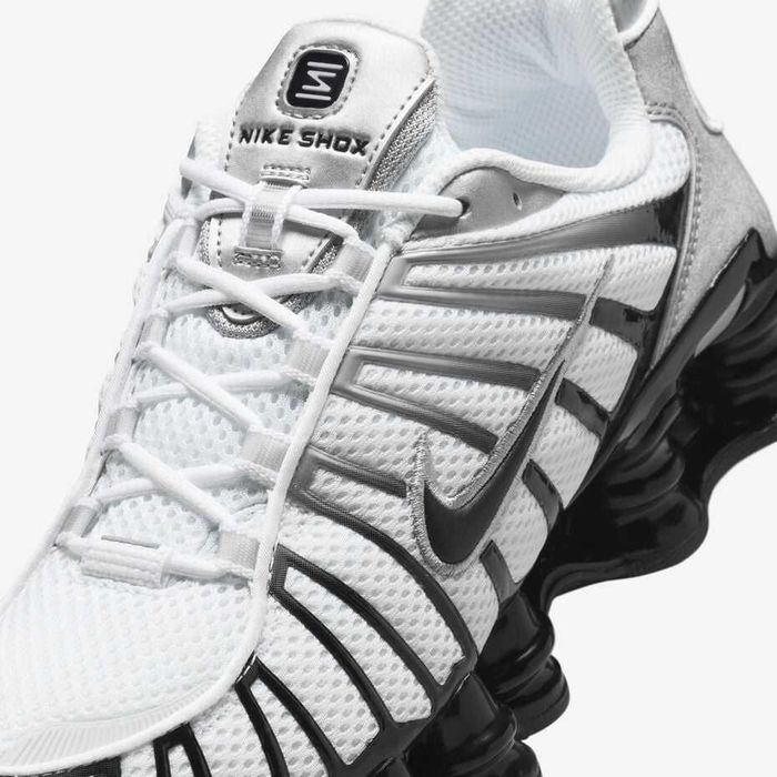 Мъжки маратонки Nike Shox TL Metallic Silver/White/Wolf Grey/Black