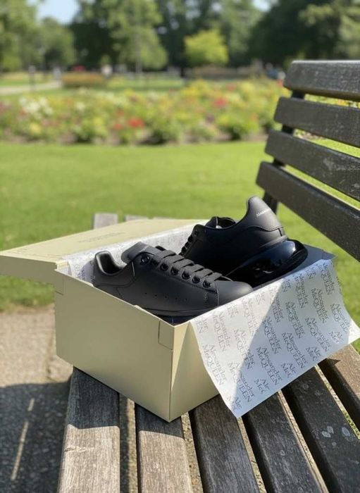 Adidasi Alexander Mcqueen Negru Perna Aer
