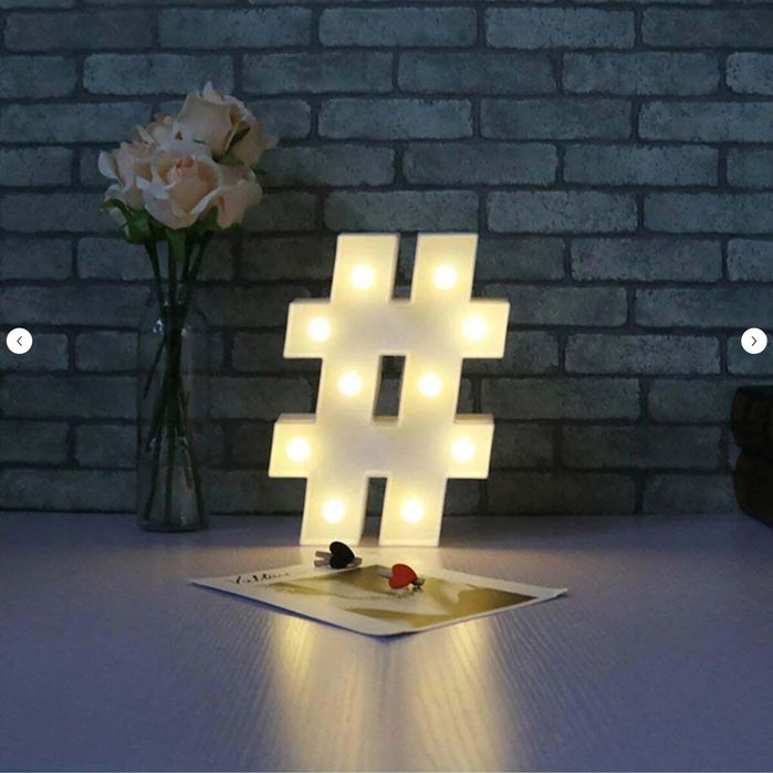 Simboluri luminoase volumetrice LED