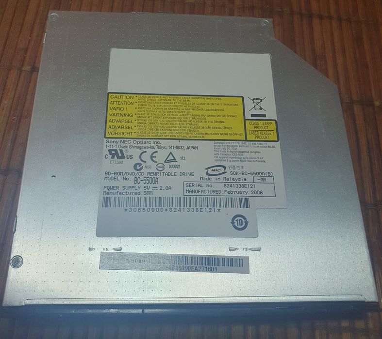 Bluray BD-rom DVDRW CDRW writer laptop notebook IDE ATA si pt PC SATA