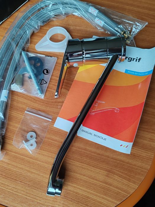 Baterie bucătărie IBERGRIF cu 3 căi -produs NOU