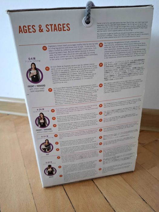 Ергономична раница за бебе  Ergobaby