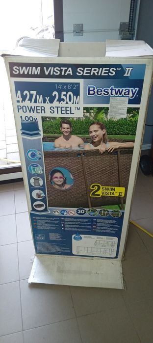 Piscină  Bestway 427×250×100