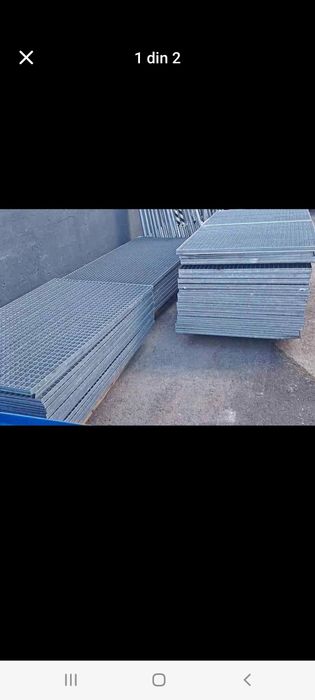 Vindem grătare metalice zincate avem mai multe dimensiuni pe stoc deta