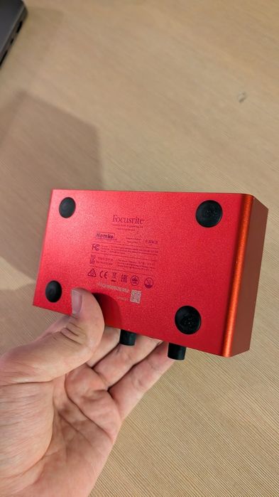 Focusrite scarlett solo