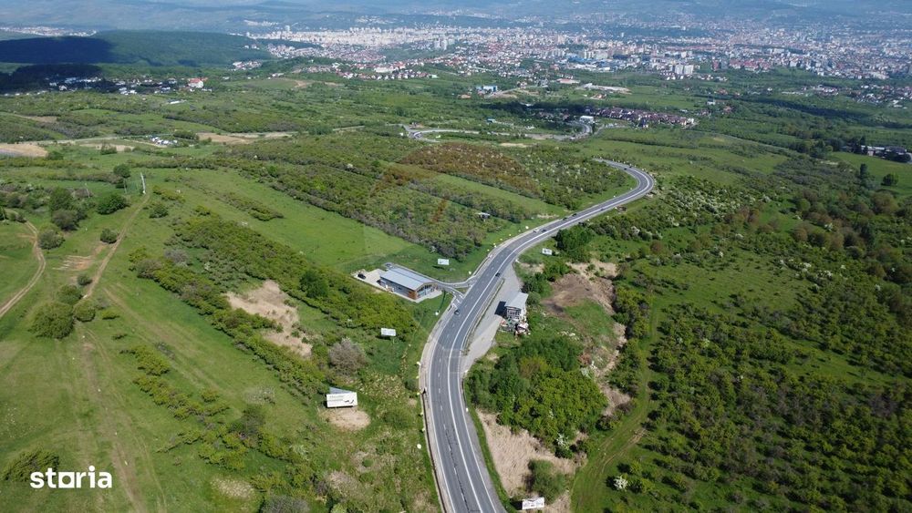 Teren cu panoramă spre Cluj 814 mp Feleacu