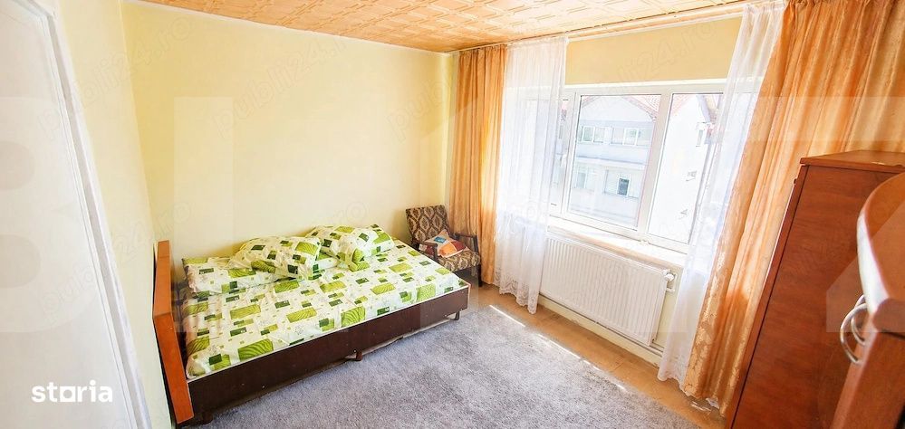Apartament 2 camere, 50 mp, zona Primaverii – mobilat, centrala noua