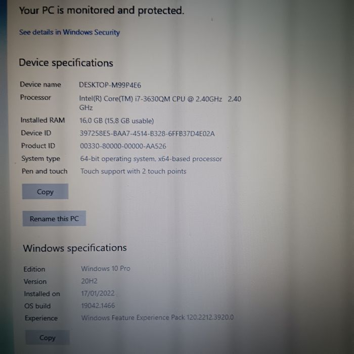 Lenovo Thinkpad W530