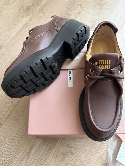 Дамски обувки/loafers/ Miu Miu /естествена кожа Miu Miu