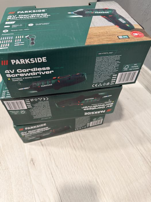 Винтоверти Parkside